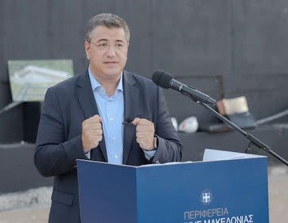 Στο έργο της Περιφέρειας στην Ημαθία, αναφέρθηκε ο Απ. Τζιτζικώστας, με αφορμή την τελετή θεμελίωσης του Διοικητηρίου
