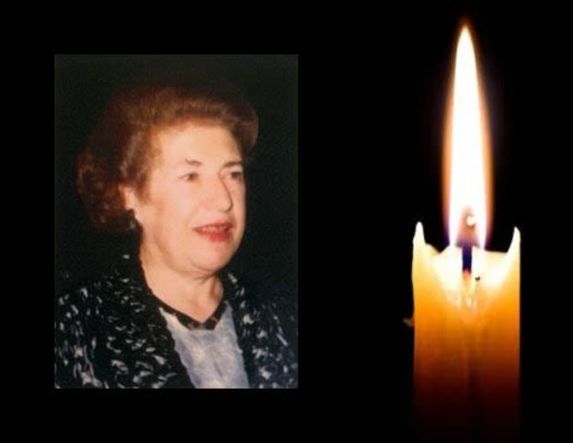 Έφυγε από τη ζωή η Αγγελική Μερκ. Χατζηδημητρίου σε ηλικία 93 ετών