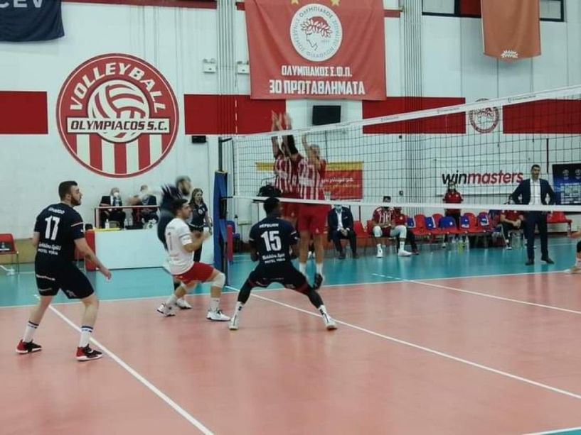 Volley League. Δύσκολα ο Ολυμπιακός 3-0 σέτ τον Φίλιππο Βέροιας στου Ρέντη 