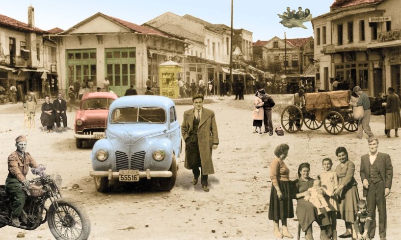 ΜεΜιαΜατια Η πλατεία του Αγίου Αντωνίου ανοίγει σαν παλιά φωτογραφία.