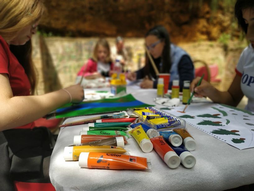 Ζωγραφική, χαμόγελα και βιωματικές δράσεις για μαθητές στον Τριπόταμο, το ποτάμι της Βέροιας!