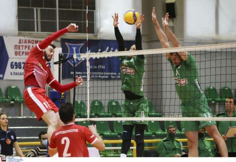  Ηellenic Volleyball League Επέστρεψε δυναμικά ο Παναθηναϊκός, 3-0  σετ τον Φίλιππο Βέροιας 