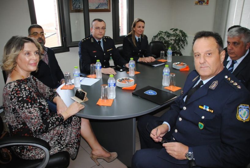 Στην Αστυνομική Διεύθυνση Ημαθίας η υφυπουργός Κ. Παπακώστα- Σύσκεψη για υπηρεσιακά θέματα 