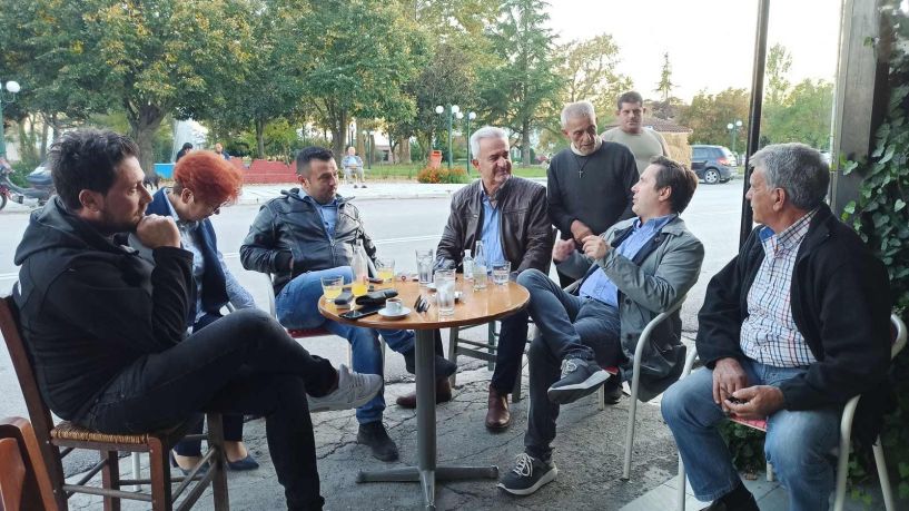 Συναντήσεις του Δημάρχου Νάουσας με δημότες σε Αρχάγγελο και Ζερβοχώρι