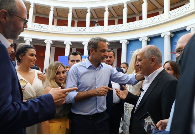 Το Δημοτικό Σχολείο Κουλούρας στο Ζάππειο!  - Παρουσίασε την πορεία του στα προγράμματα ERASMUS παρουσία του Πρωθυπουργού Κ. Μητσοτάκη