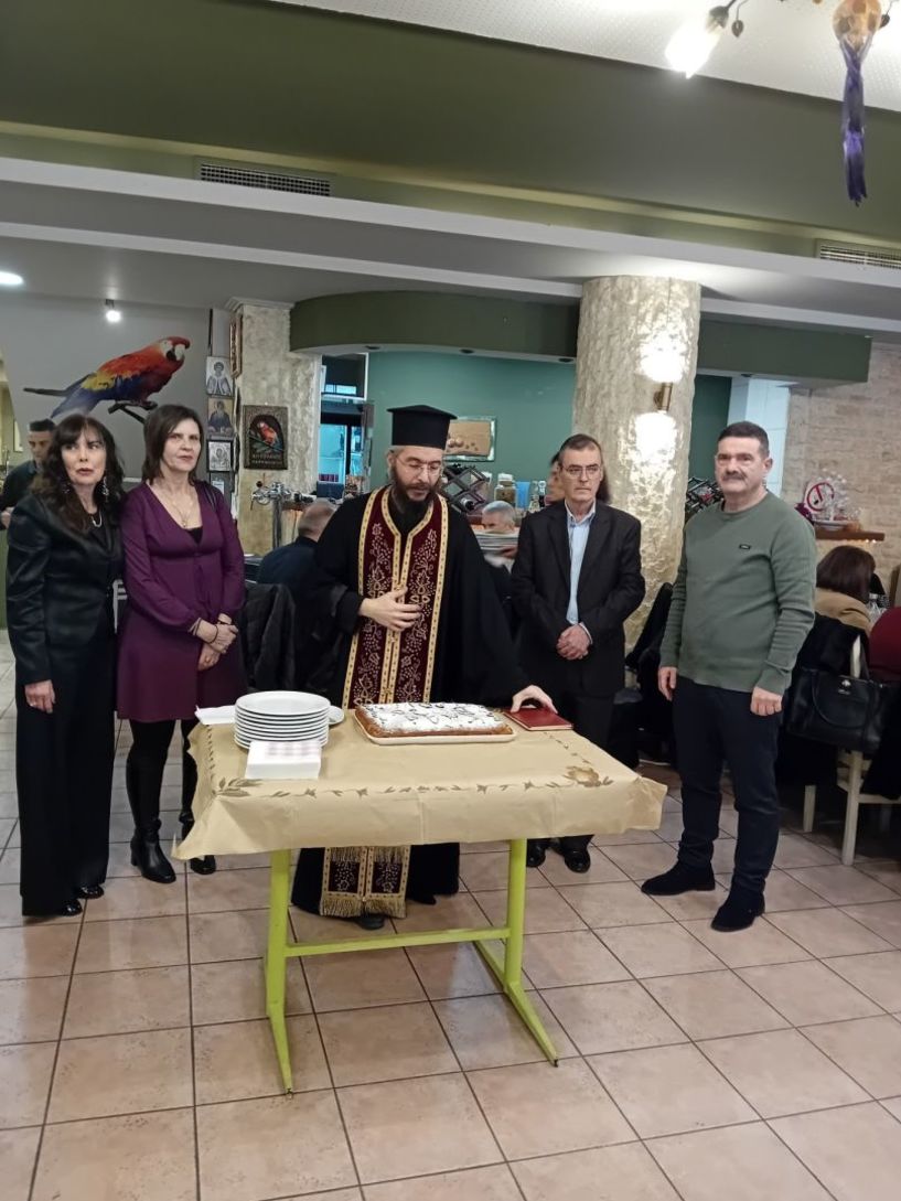 Κοπή πρωτοχρονιάτικης βασιλόπιτας των ΚΑΠΗ Δήμου Βέροιας