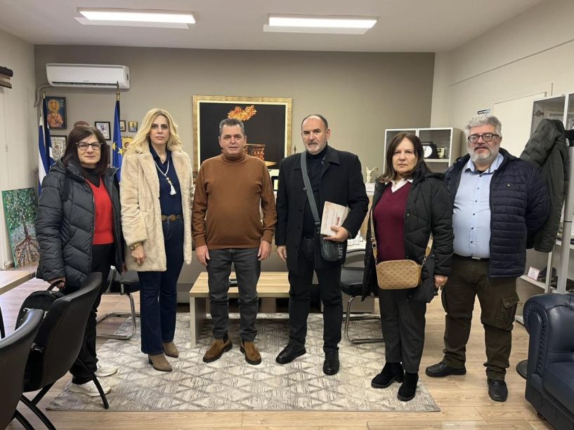 Εθιμοτυπικές επισκέψεις από τον Σύλλογο Βλάχων Βέροιας σε αυτοδιοικητικούς και πολιτικούς φορείς