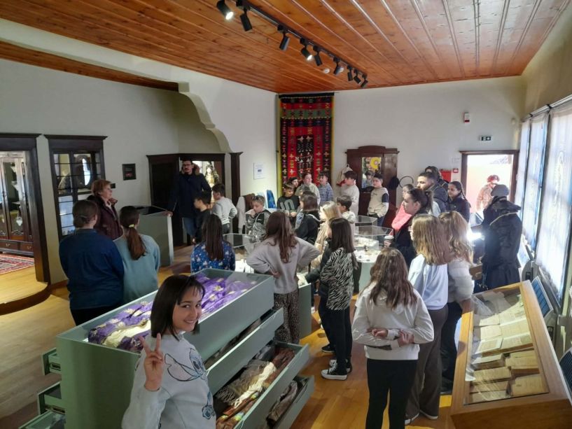 Το 5ο Δημοτικό σχολείο Αλεξάνδρειας στο Αρχοντικό Σαράφογλου