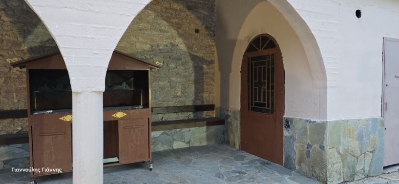 Διάρρηξη στο παρεκκλήσι δίπλα στην εκκλησία της Παναγίας στο Σέλι