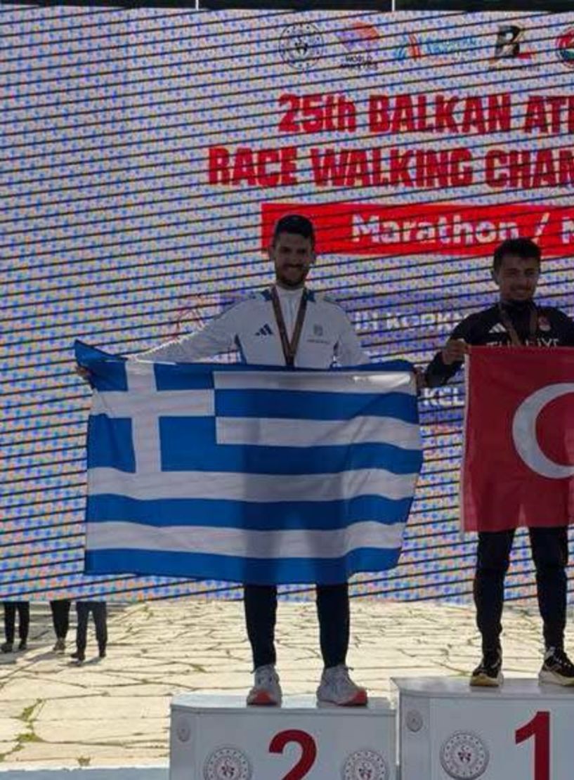 ΔΕΥΤΕΡΟΣ- ΒΑΛΚΑΝΙΟΝΙΚΗΣ Ο ΓΙΩΡΓΟΣ ΚΕΛΕΠΟΥΡΗΣ ΣΤΟΝ ΜΑΡΑΘΩΝΙΟ ΤΟΥ ΒΑΔΗΝ