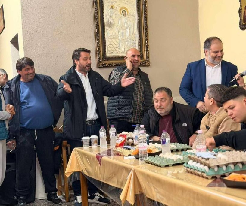 Στα Λευκάδια ο Τάσος Μπαρτζώκας για το πασχαλινό έθιμο των αυγομαχιών