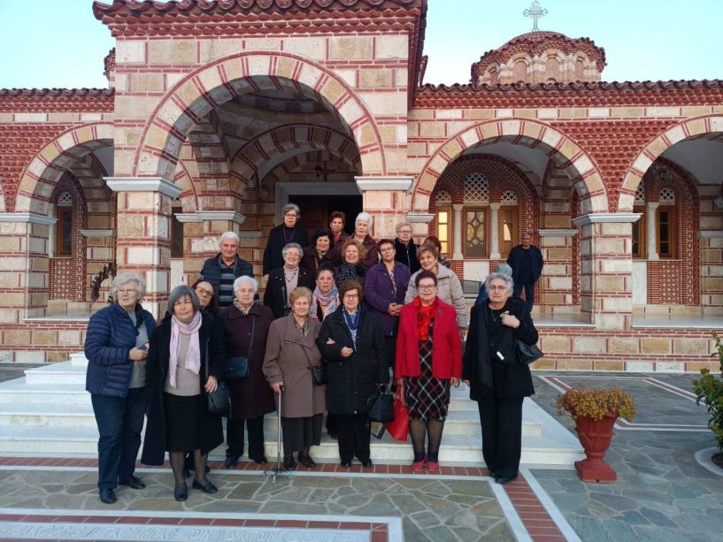 Προσκυνηματική επίσκεψη του ΚΑΠΗ Δ. Βέροιας στον Άγιο Αθανάσιο Κολινδρού