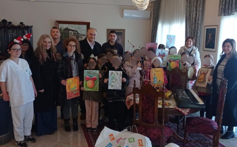 Μια ζεστή αγκαλιά Αγάπης στο Γηροκομείο Βέροιας