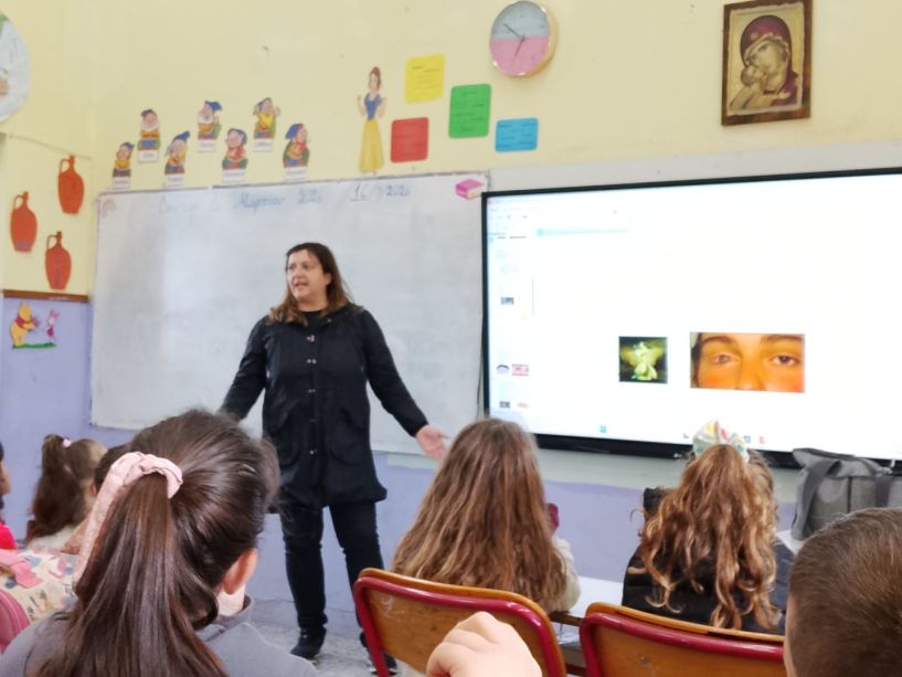  «Προσέχω τα μάτια μου»: Μια επιτυχημένη εκδήλωση στο Δημοτικό Σχολείο Σταυρού
