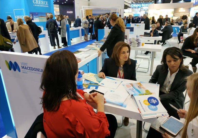 Με ισχυρές επιδόσεις στα τουριστικά μεγέθη  η φετινή συμμετοχή της Π. Κ. Μακεδονίας στη Διεθνή Έκθεση “World Travel Market”