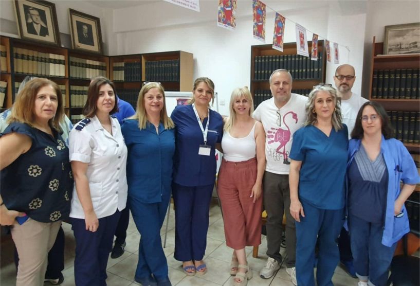Γιορτάστηκε η Παγκόσμια Ημέρα Εθελοντή Αιμοδότη (14 Ιουνίου), στην βιβλιοθήκη του Νοσοκομείου Νάουσας