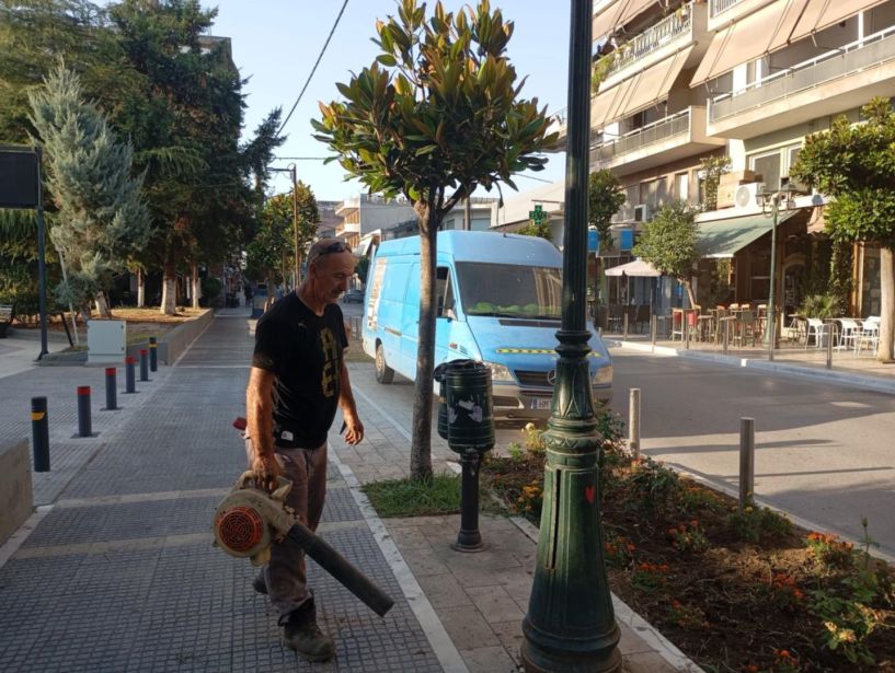 Η Ομάδα Δράσεων Ενεργών Πολιτών  Δήμου Αλεξάνδρειας συνεχίζει  τη φροντίδα του δημόσιου χώρου
