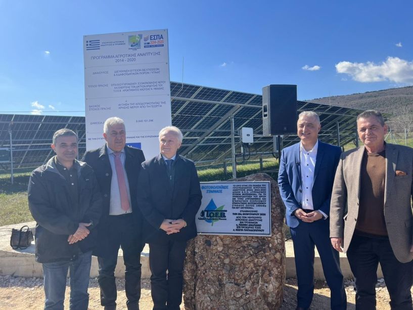 Επίσκεψη  Γιάννη Ανδριανού σε αγροτικούς συνεταιρισμούς  και αγροτικές υποδομές στη Νάουσα