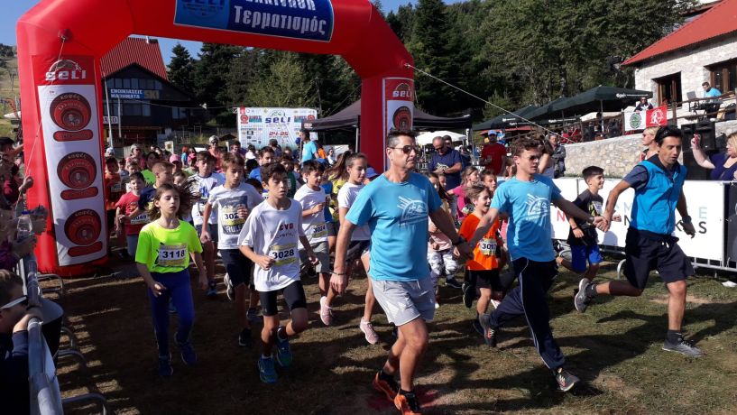 Οι νικητές του 2ου mountain runnihg Σελίου στις κατηγορίες των μαθητών 