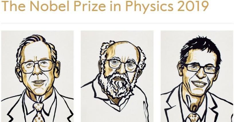 Βραβείο Nobel για τη φυσική 2019: Νέες οπτικές για τη θέση της Ανθρωπότητας στον σύμπαν *Του Κωνσταντίνου Ζώκου