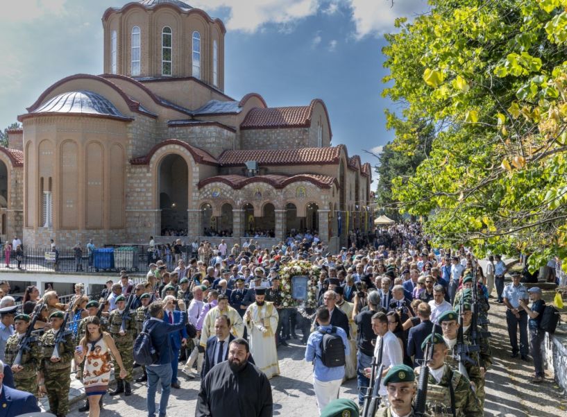 Με ιδιαίτερη λαμπρότητα και κατάνυξη τελέστηκε και φέτος ο εορτασμός της Κοιμήσεως της Θεοτόκου στο Πανελλήνιο Ιερό Προσκύνημα «Παναγία Σουμελά»