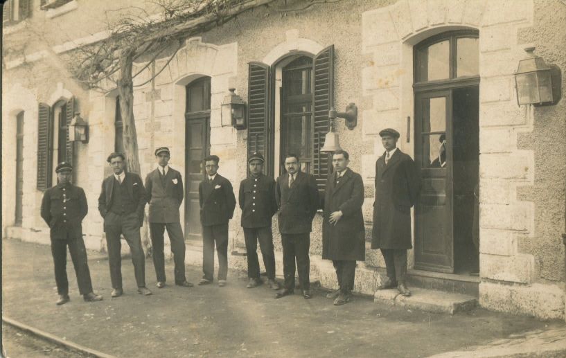 ΜεΜιαΜατια Σιδηροδρομικός Σταθμός Βέρροιας 1930