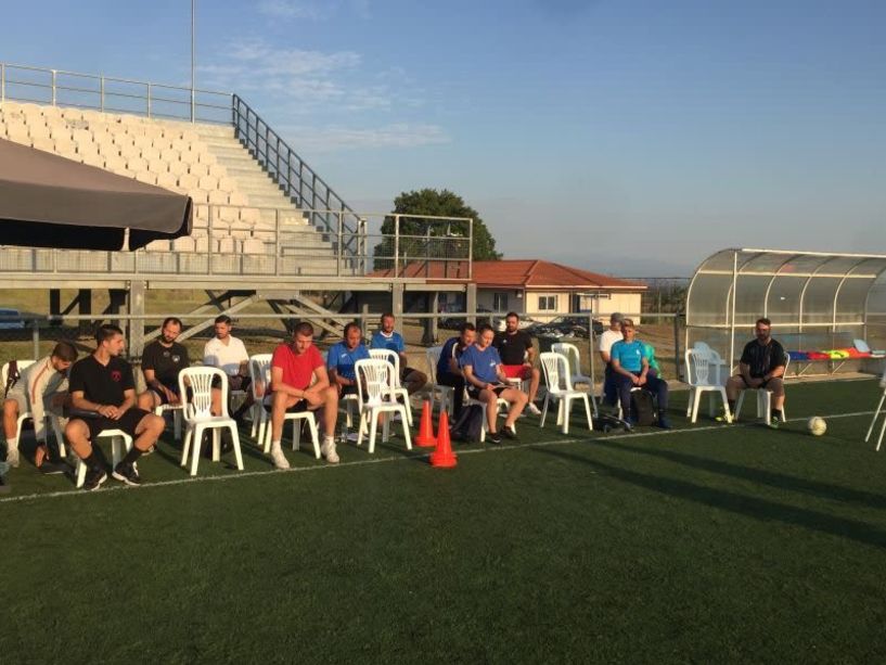   ΕΠΣ Ημαθίας Ολοκλήρωση Σχολής Προπονητών UEFA C-