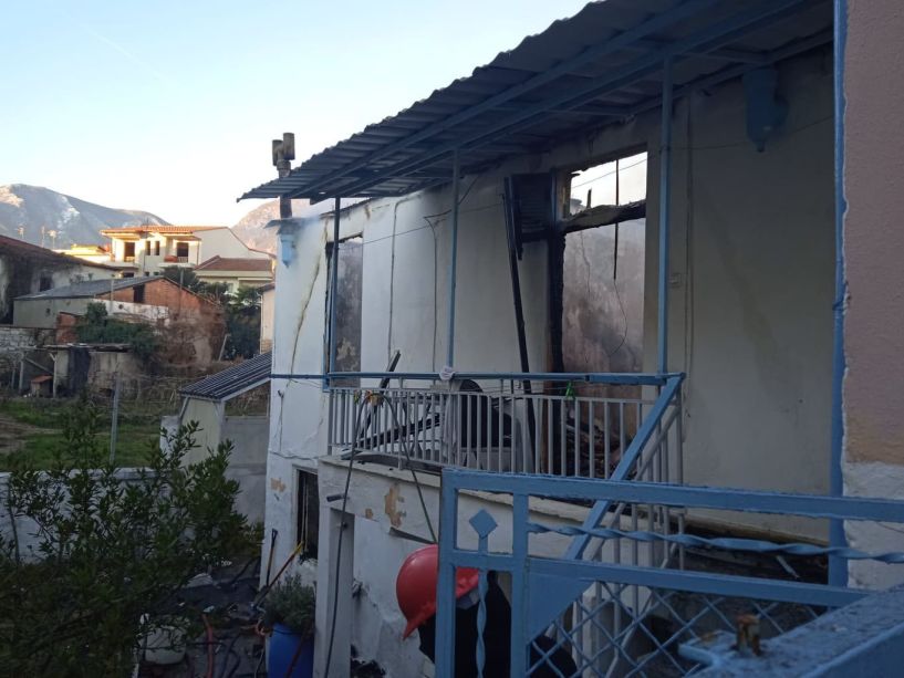 Νάουσα:  75χρονος κάηκε μέσα στο σπίτι του