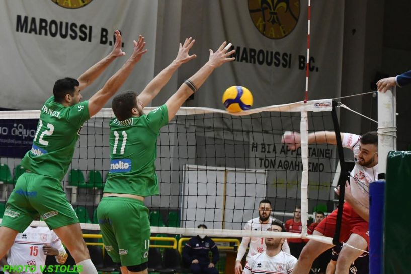 Volleyleague. Δύσκολα ο Παναθηναικός νίκησε 3-1 σετ τον Φίλιππο Βέροιας 