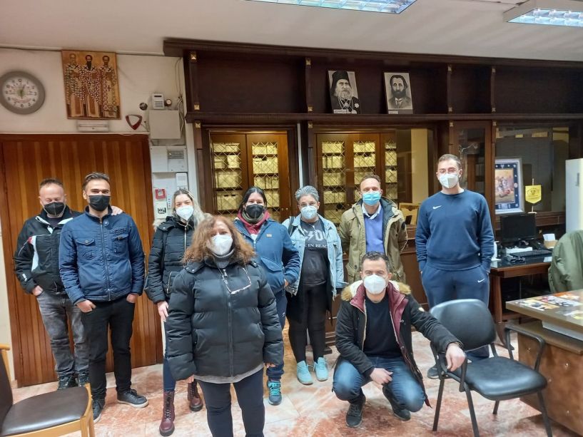 Επίσκεψη τουΣ.Δ.Ε. Νάουσας στην Εύξεινο Λέσχη Νάουσας