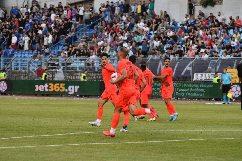 Τέλος στο όνειρο...Ισοπαλία 1-1 στην Λαμία η Βέροια που προηγήθηκε στο σκορ.