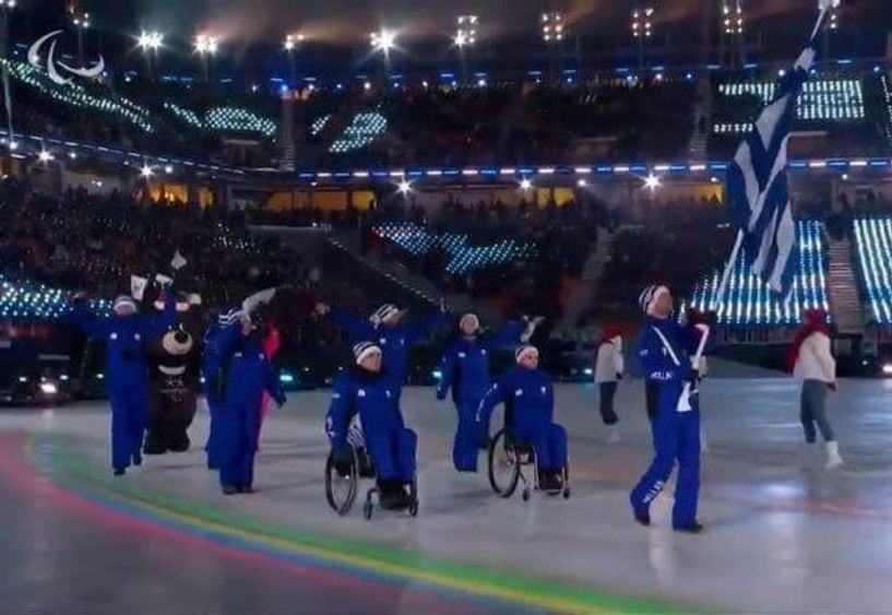 Πρώτος στο Στάδιο της PyeongChang με τη Γαλανόλευκη ο Κωνσταντίνος Πετράκης