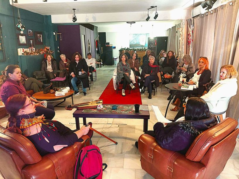 Παρουσιάστηκε το νέο βιβλίο της Εύης Κουτρουμπάκη 