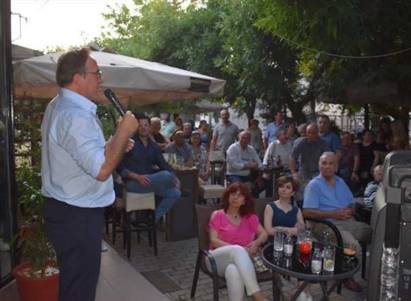 Οργάνωση μελών Αλεξάνδρειας  Ν.Ε ΣΥΡΙΖΑ-ΠΣ Ημαθίας: Με μεγάλη επιτυχία διοργανώθηκε χθες στον Πεζόδρομο της Αλεξάνδρειας η ανοιχτή εκδήλωση της τοπικής Οργάνωσης