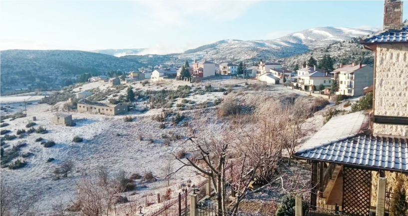 Έπεσε χιόνι στο Σέλι προχθές τα μεσάνυχτα!