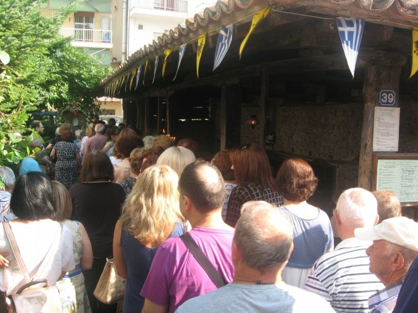 Το «αδιαχώρητο» στο παρεκκλήσι της Μεταμόρφωσης του Σωτήρος στη Βέροια
