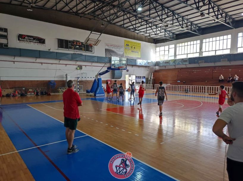  Μπάσκετ Εφήβων.  Άνετη επικράτηση του Φιλίππου Βέροιας 82-39 τον ΓΑΣ Μελίκη