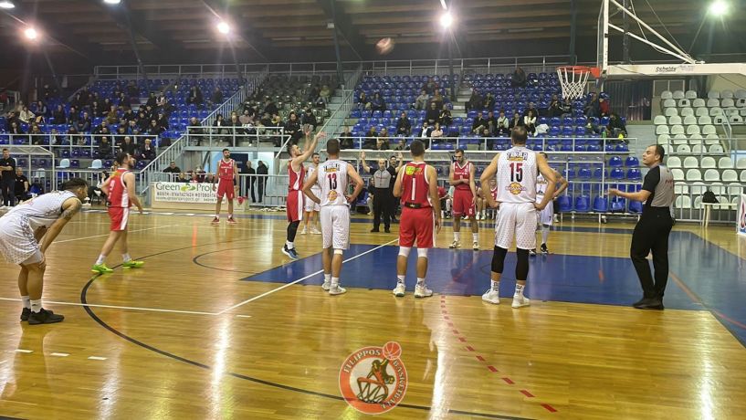 Β' Εθνική Τρίκαλα Basket-  Φίλιππος Βέροιας:66-61  Πλήρωσε την αστοχία και “έσπασε” το σερί