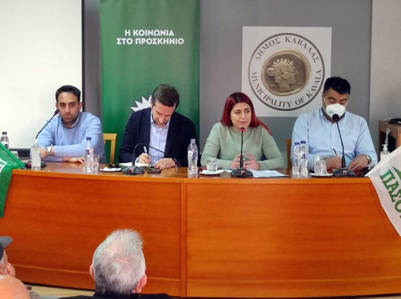 Ομιλήτρια στην Καβάλα η Ολυμπία Αποστόλου