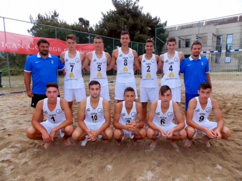 Με πέντε παίκτες του Ζαφειράκη στο Ναζάρε της Πορτογαλίας η εθνική μπιτς χαντ-μπολ Κ16