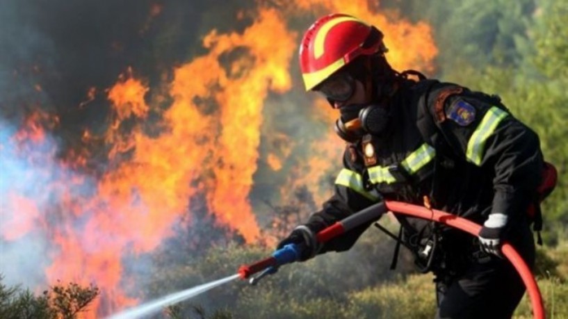 Υψηλό κίνδυνος εκδήλωσης δασικής πυρκαγιάς τη Δευτέρα στην περιοχή μας