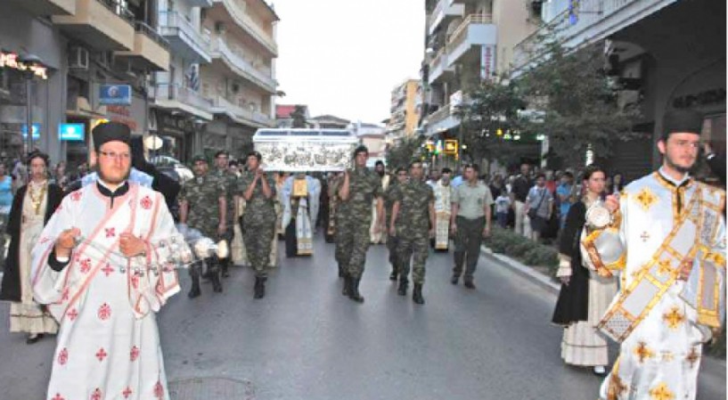 Πανηγύρισε στη Βέροια ο ιερός ναός του Αγίου Αντωνίου του Νέου