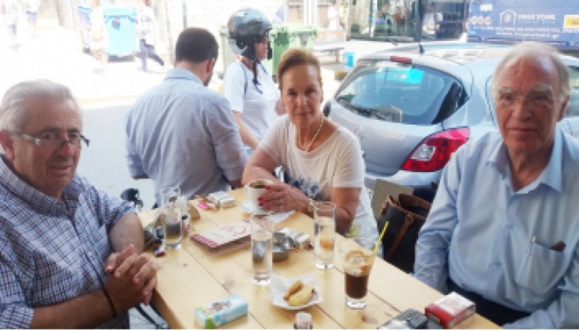 Σε Σουμελά και Βέροια χθες ο Βασίλης Λεβέντης