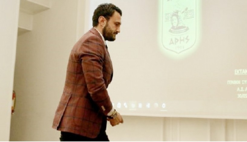 Τα κλειδιά του Άρη στον Θόδωρο Καρυπίδη