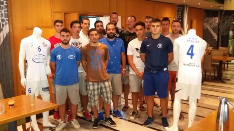 Έγινε η παρουσίαση της ομάδας μπάσκετ του ΑΟΚ Βέροιας