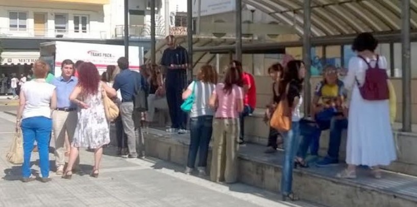 Μικρή συμμετοχή των δασκάλων στην απεργία και τη συγκέντρωση διαμαρτυρίας