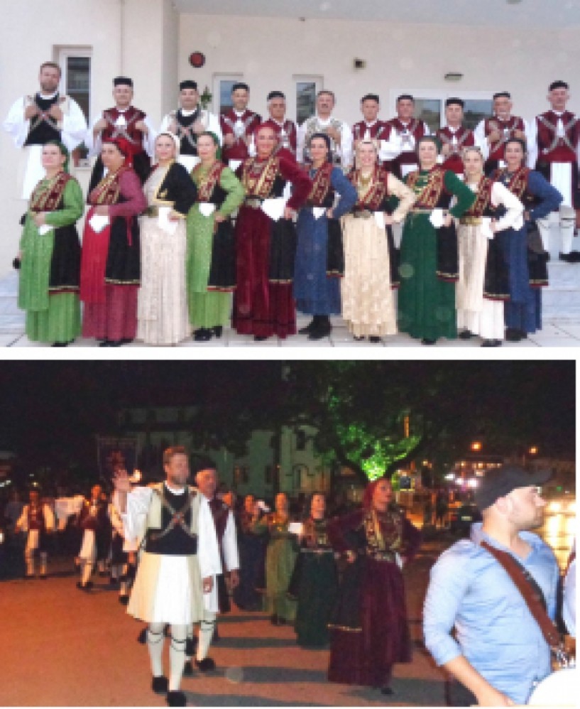 Συμμετοχή του χορευτικού του Πολιτιστικού Συλλόγου Ξηρολιβάδου σε εκδηλώσεις