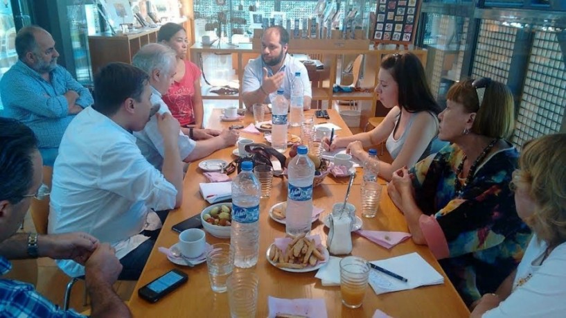 Επτά Ρώσοι δημοσιογράφοι στη Νάουσα. Αποδίδει το μνημόνιο συνεργασίας με τον δήμο Θεσσαλονίκης