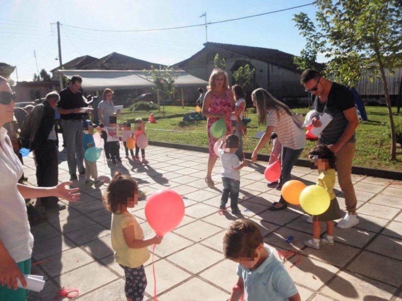 Αγιασμός στον παιδικό σταθμό Αγγελοχωρίου