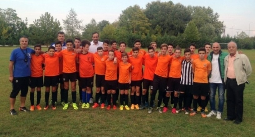 Πουρλιοτόπουλος και Τεβεκέλης στη σχολή ποδοσφαίρου του ΠΑΟΚ Κουλούρας